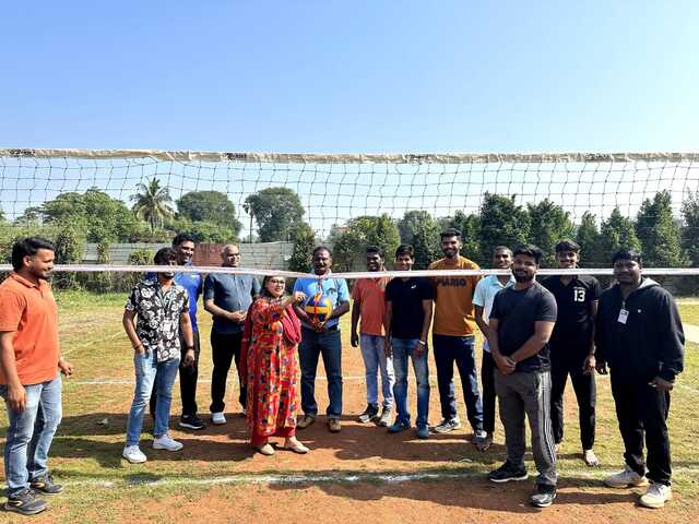 Volleyball Tournament – intense rally